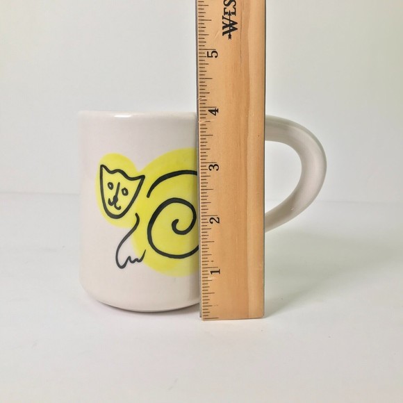 Evandale CAT Diner Mug RARE Collectible 1980s large handle - Picture 5 of 7